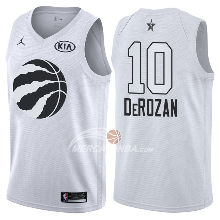 Maglia NBA Demar Derozan All Star 2018 Toronto Raptors Bianco